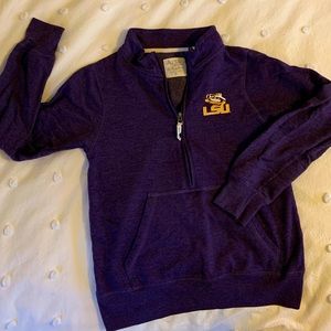 Louisiana State University 1/2 Zip Sweatshirt